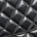 CHANEL CLASSIC JUMBO DOUBLE FLAP BAG LAMBSKIN BLACK GHW