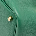 HERMES PICOTIN 18 LOCK BAG CLEMENCE VERT MOYEN GHW