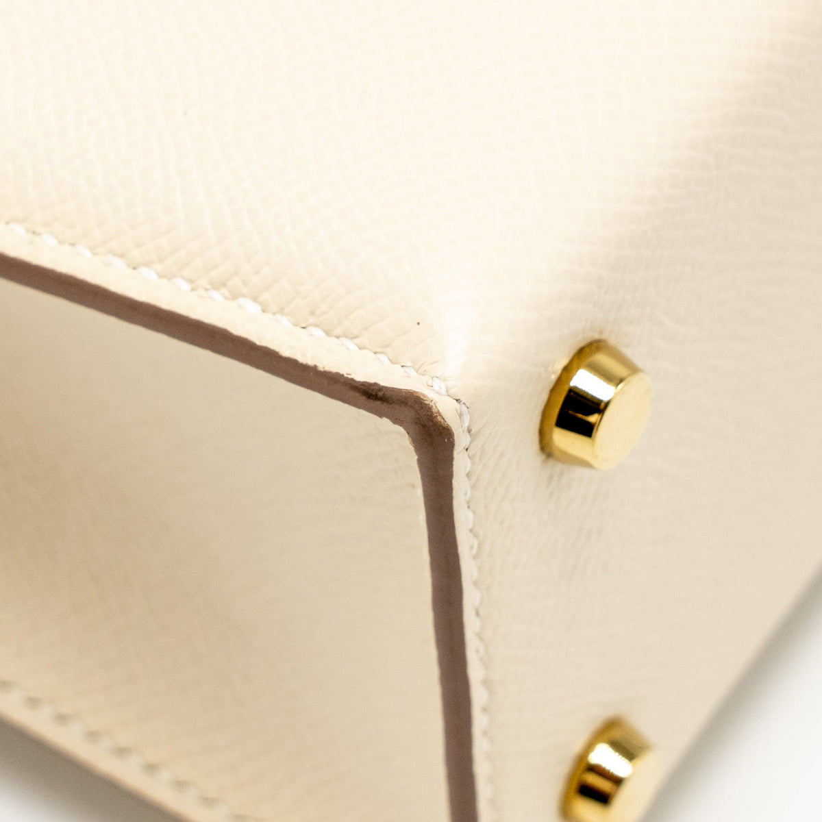 Hermes Verrou 23 Epsom Craie LGHW