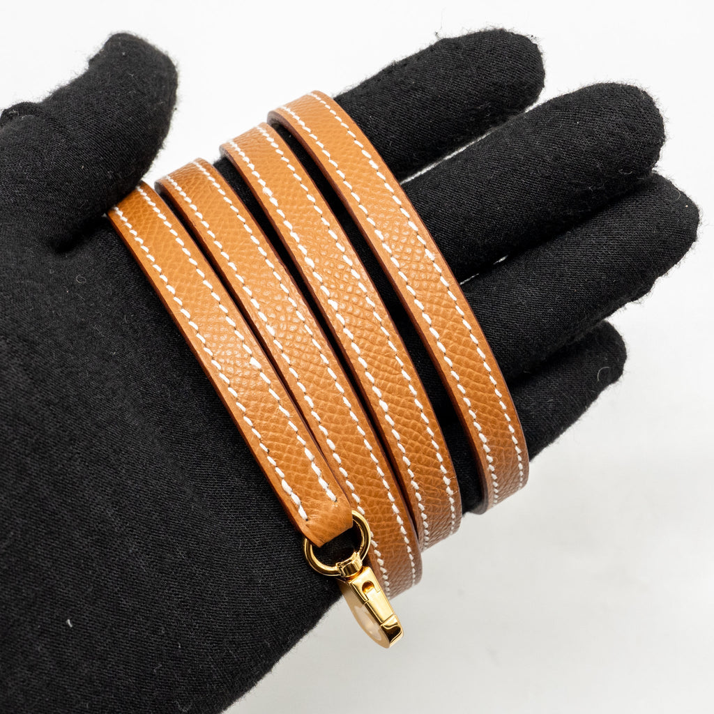 Hermes mini kelly II Epsom gold GHW