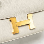 Hermes Mini constance Chevre Mysore Mushroom GHW