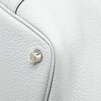 Hermes Picotin 18 Lock Bag Clemence Blue Pale SHW
