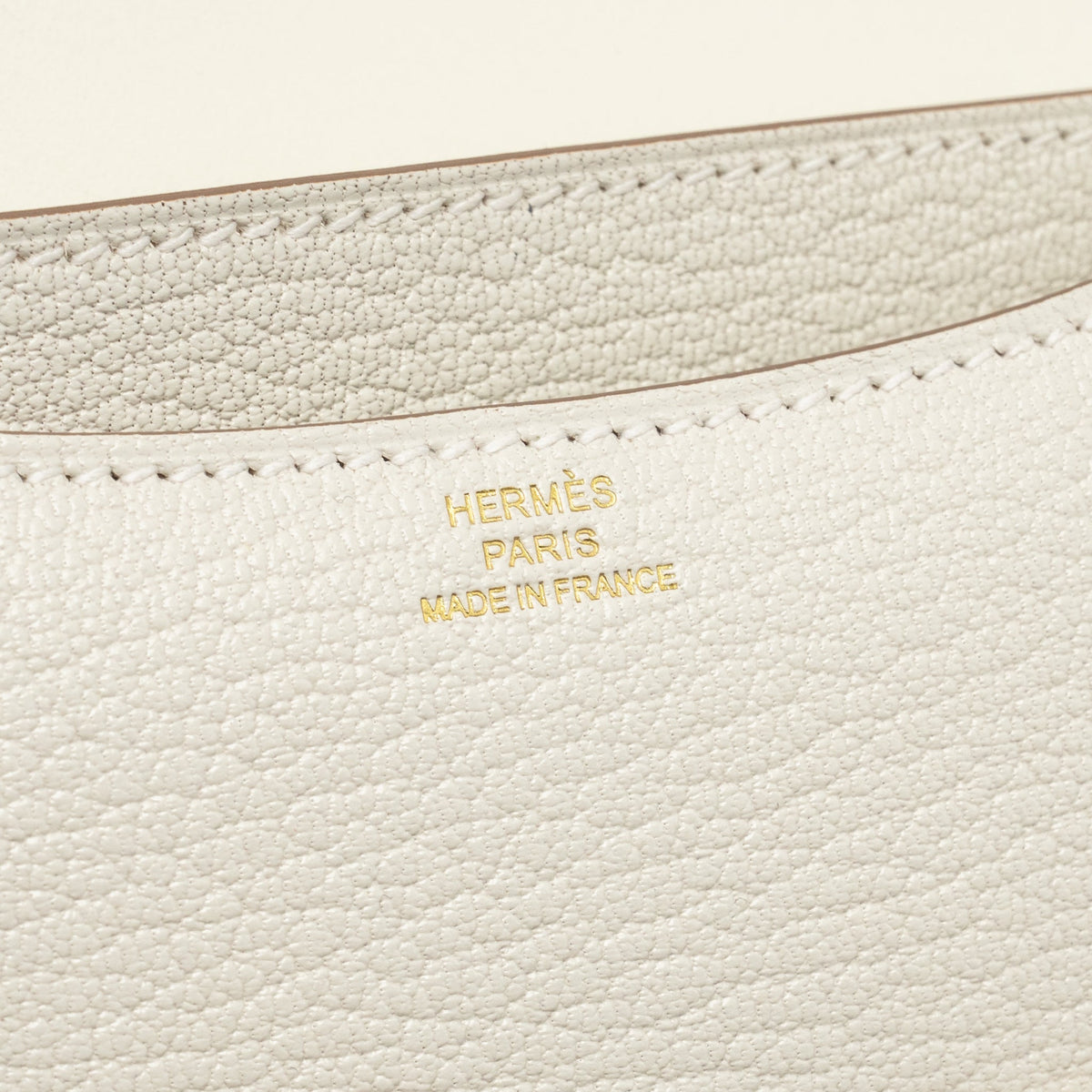 Hermes Mini constance Chevre Mysore Mushroom GHW