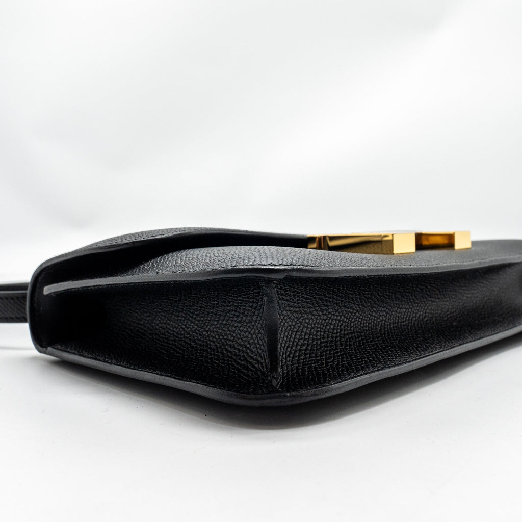 Hermes Constance Elan Epsom Black GHW