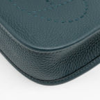 Hermes Mini Evelyne Clemence Vert Cypres SHW
