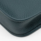 Hermes Mini Evelyne Clemence Vert Cypres SHW