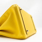 Hermes Birkin 30 Taurillon Novillo Jaune De Naples GHW