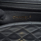 CHANEL MINI RECTANGULAR FLAP BAG LAMBSKIN BLACK LGHW