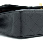 CHANEL MEDIUM CLASSIC FLAP BAG CAVIAR BLACK GHW