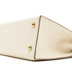 Hermes Kelly 25 Epsom Craie GHW