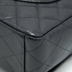 CHANEL CAVIAR MAXI IN BLACK GHW