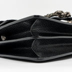 GUCCI MEDIUM DIONYSUS SHOULDER BAG CALFSKIN BLACK SHW