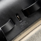 Hermes Herbag A Dos Zip Retourne Backpack Canvas/ Hunter Ecru/Black SHW