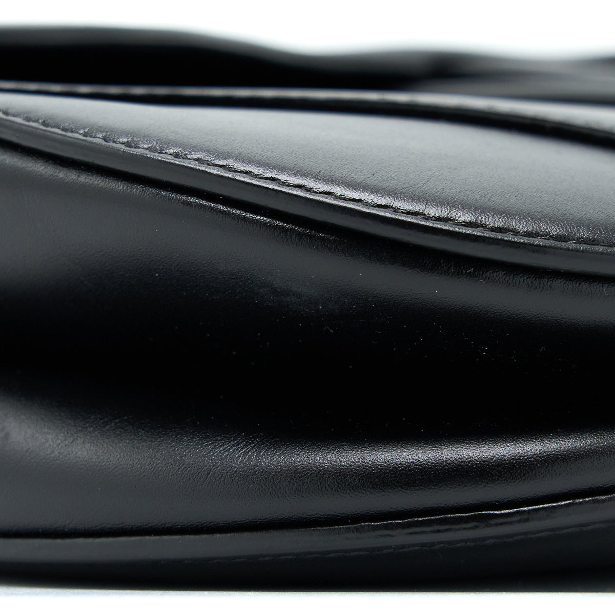 DIOR MEDIUM SADDLE BAG CALFSKIN BLACK SHW