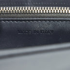 DIOR DIORAMA WALLET ON CHAIN METALLIC SILVER SHW