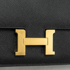 Hermes Constance Elan Epsom Black GHW
