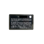 CHANEL TOP HANDLE MINI FLAP CARD HOLDER LAMBSKIN BLACK GHW