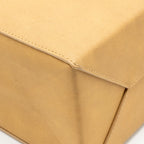 Bottega Veneta Small Raw Paper Leather Tote Bag Calfskin Kraft Beige