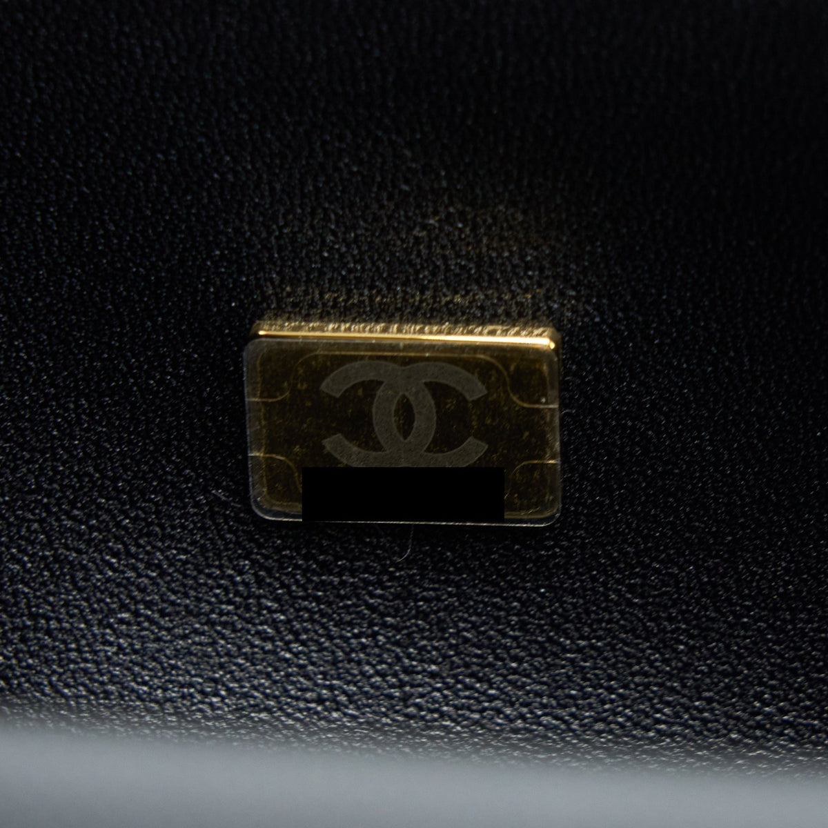 CHANEL SMALL BOY BAG CAVIAR BLACK GHW (MICROCHIP )