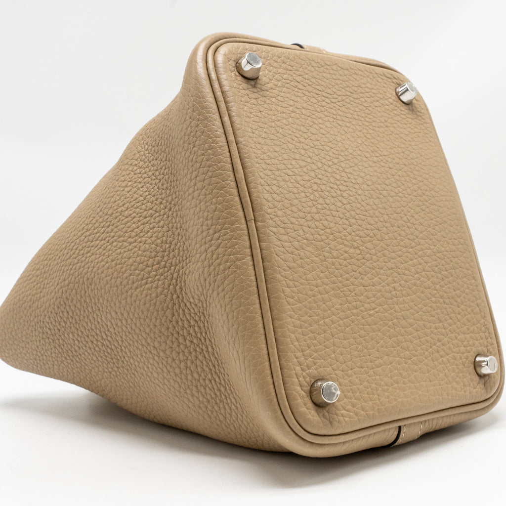 Hermes picotin 18 lock bag clemence Trench SHW