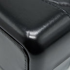 CHANEL GABRIELLE BACKPACK MEDIUM QUILTED CALFSKIN BLACK GOLD/SLIVER HW