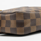 LOUIS VUITTON POUCH DAMIER EBENE GHW