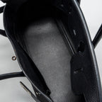 HERMES SHOULDER BIRKIN CLEMENCE BLACK SHW