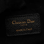 DIOR MINI SADDLE BAG CALFSKIN BLACK GHW