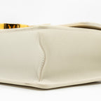 DIOR 30 MONTAIGNE BAG CALFSKIN WHITE GHW
