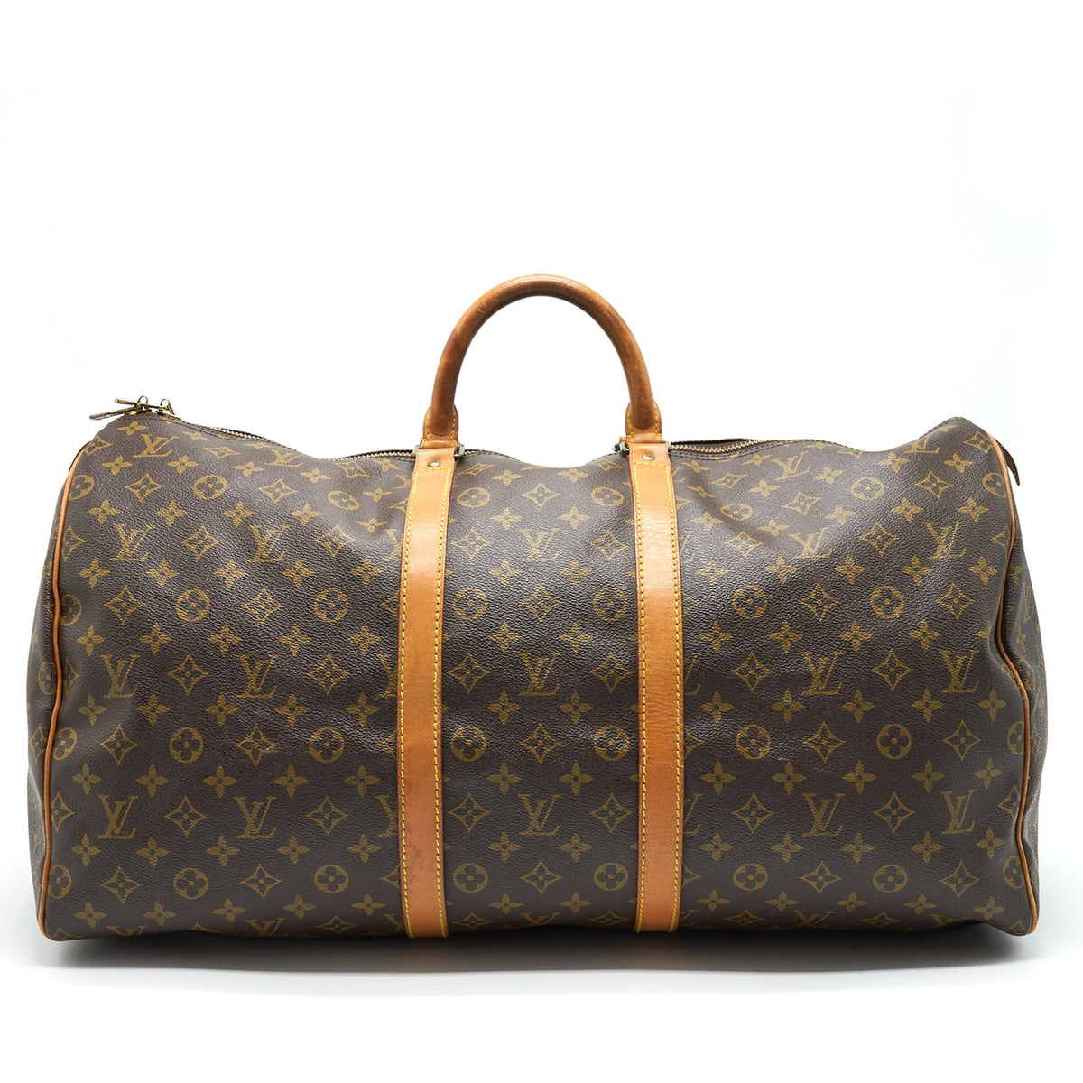 LOUIS VUITTON KEEPALL 55 MONOGRAM CANVAS GHW