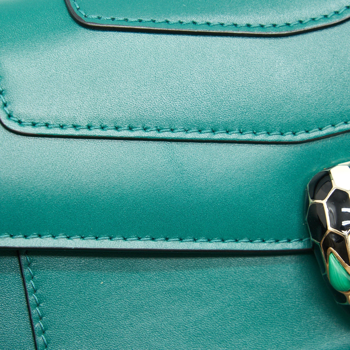 BVLGARI SERPENTI FOREVER CROSSBODY BAG GREEN