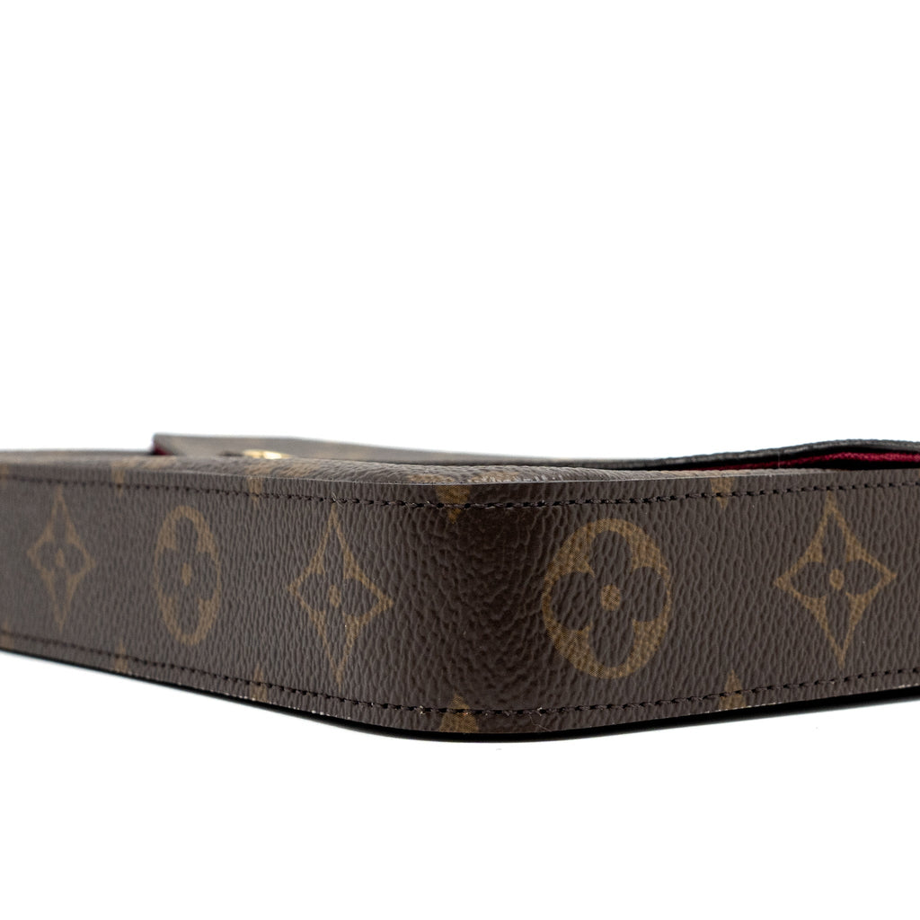 LOUIS VUITTON FELICIE POCHETTE MONOGRAM CANVAS GHW