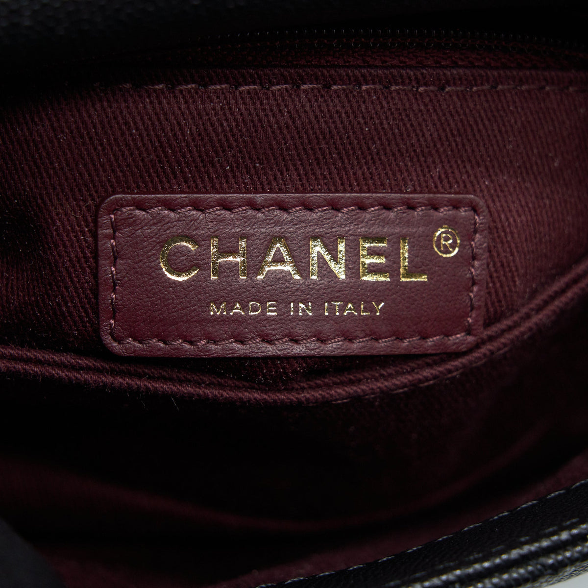 CHANEL COCO HANDLE EXTRA MINI BLACK EMBOSSED HANDLE LGHW