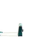 BVLGARI SERPENTI FOREVER CROSSBODY BAG CALFSKIN GREEN LGHW
