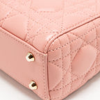 Dior Mini Lady Dior Bag Lambskin Pink LGHW