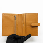 Hermes bearn compact wallet chevre mysore caramel SHW
