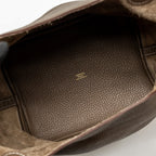 Hermes Picotin 22 Lock Bag Clemence Etoupe GHW