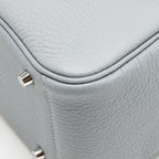 Hermes mini lindy II clemence gris Pantin SHW