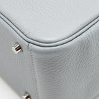 Hermes mini lindy II clemence gris Pantin SHW