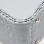 Hermes mini lindy II clemence gris Pantin SHW