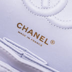 CHANEL SMALL CLASSIC DOUBLE FLAP BAG LAMBSKIN LIGHT PURPLE LGHW(MICROCHIP)