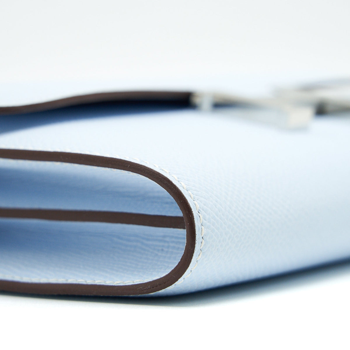 Hermes Constance To Go T0 Blue Brume SHW