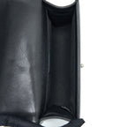 CHANEL MEDIUM BOY BAG LAMBSKIN BLACK RUTHENIUM SHW