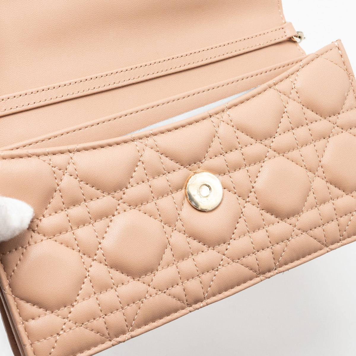 DIOR MY DIOR MINI BAG LAMBSKIN BEIGE LGHW
