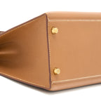 HERMES KELLY 32 SELLIER EPSOM GOLD GHW