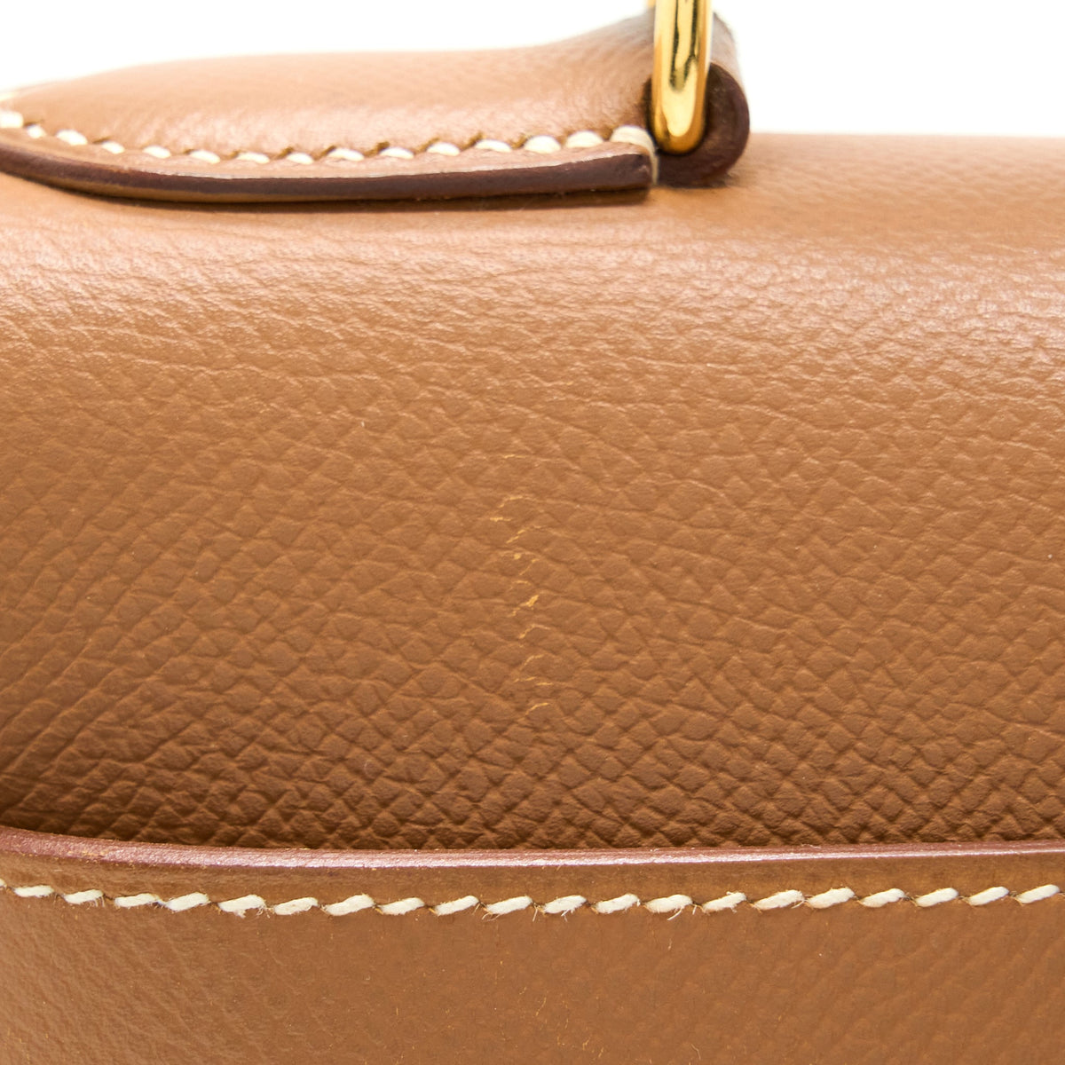 HERMES KELLY 32 SELLIER EPSOM GOLD GHW