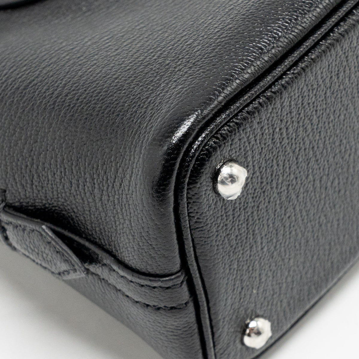 Hermes Mini Bolide Chevre Mysore Black SHW