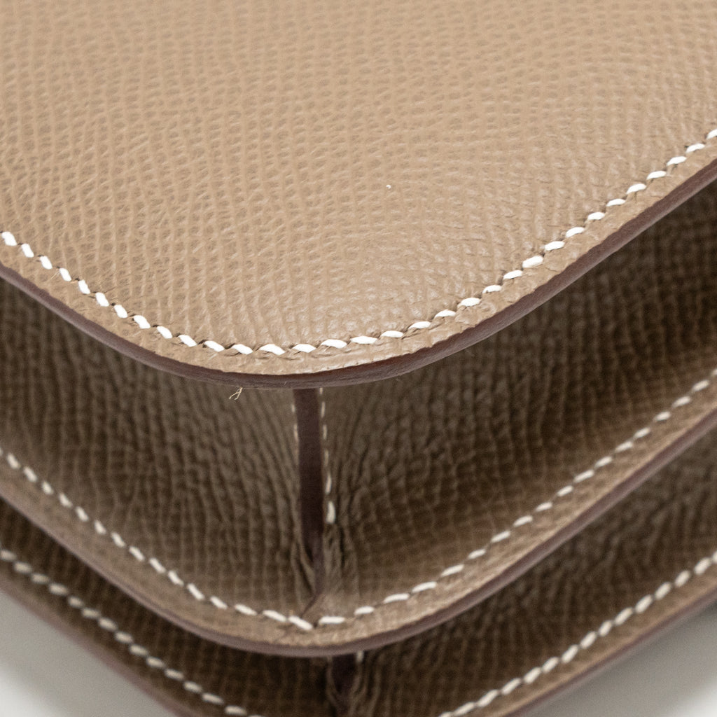Hermes constance mini epsom etoupe shw