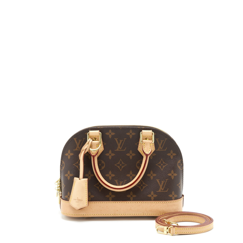 LOUIS VUITTON ALMA BB MONOGRAM CANVAS GHW