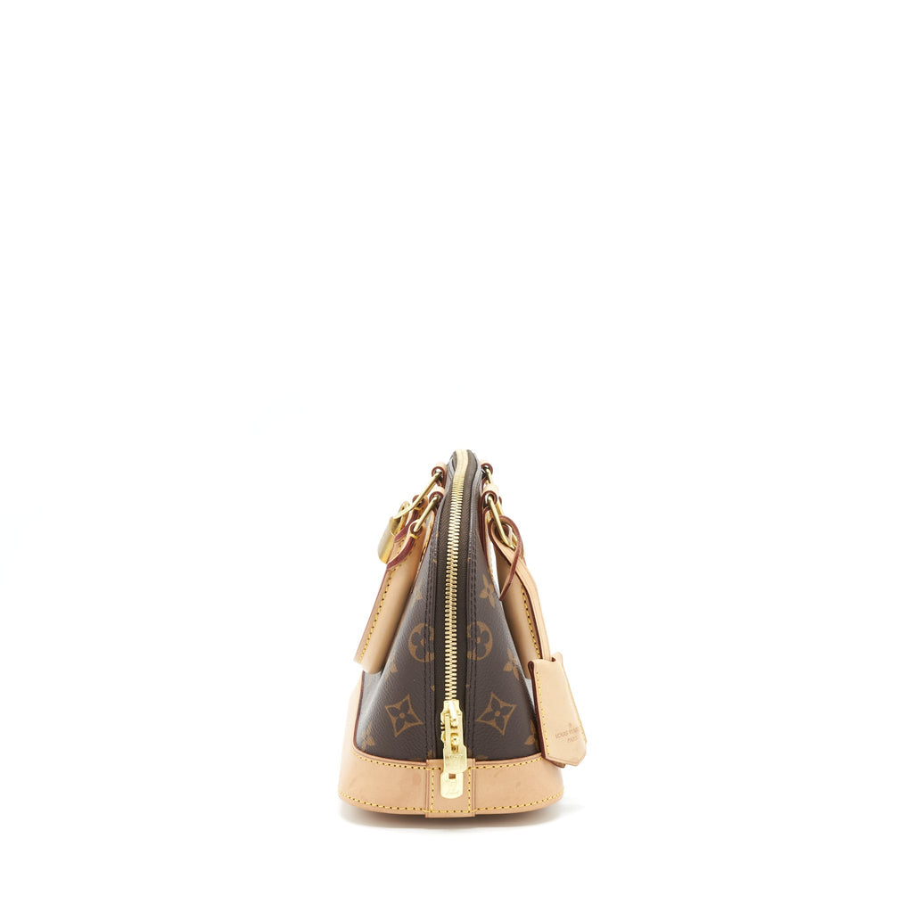 LOUIS VUITTON ALMA BB MONOGRAM CANVAS GHW